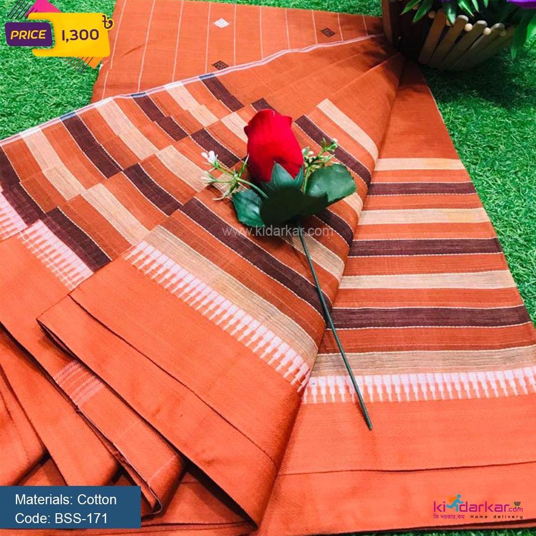 Tangail Cotton Saree (BSS-171)