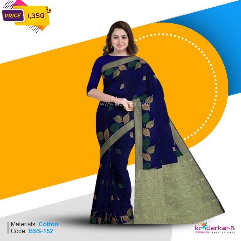 Tangail Cotton Saree (BSS-152)
